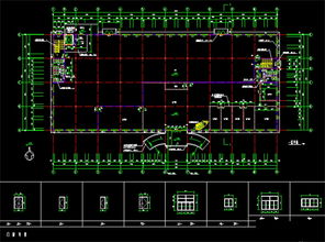 CAD建筑施工圖紙 工廠平面設(shè)計(jì)與全屋定制資源整合